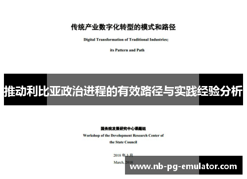 推动利比亚政治进程的有效路径与实践经验分析 推动利比亚政治进程的有效路径与实践经验分析